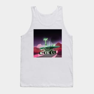 Rover on Distant Planet Tank Top